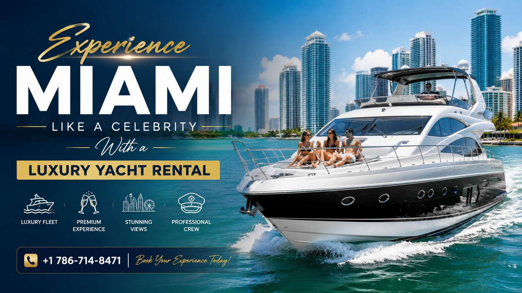 Miami Yacht Charter: Experience the City From the Water